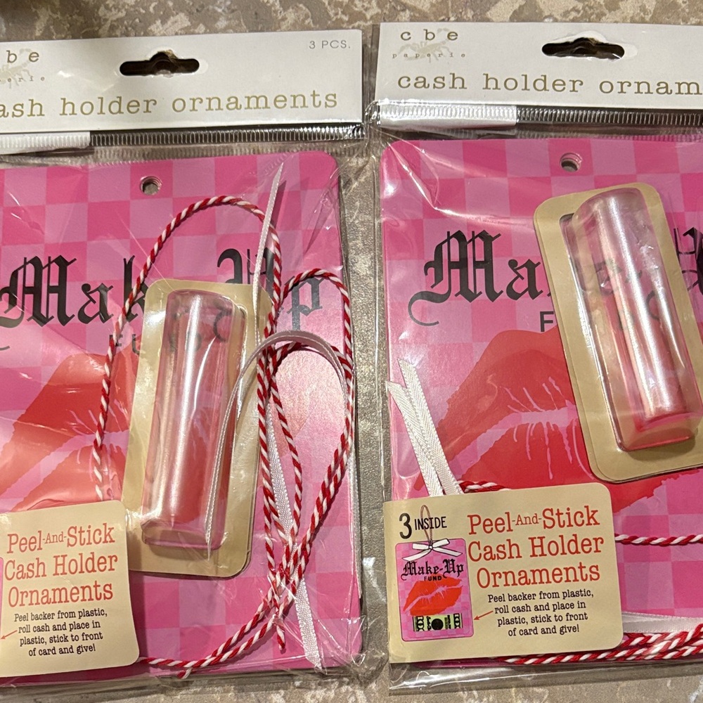 Makeup Cash Holder Ornaments